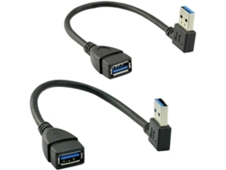 Cable De Extensión Usb 3.0 Superspeed Macho A Hembra, Uno Para Cada Extremo.