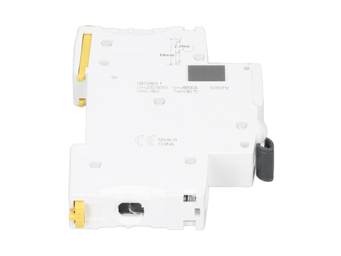 2026-interruptor De Circuito Miniatura 1p Aislador De Corriente Residual Montaje Din Rail 230v 400v 10a C10a