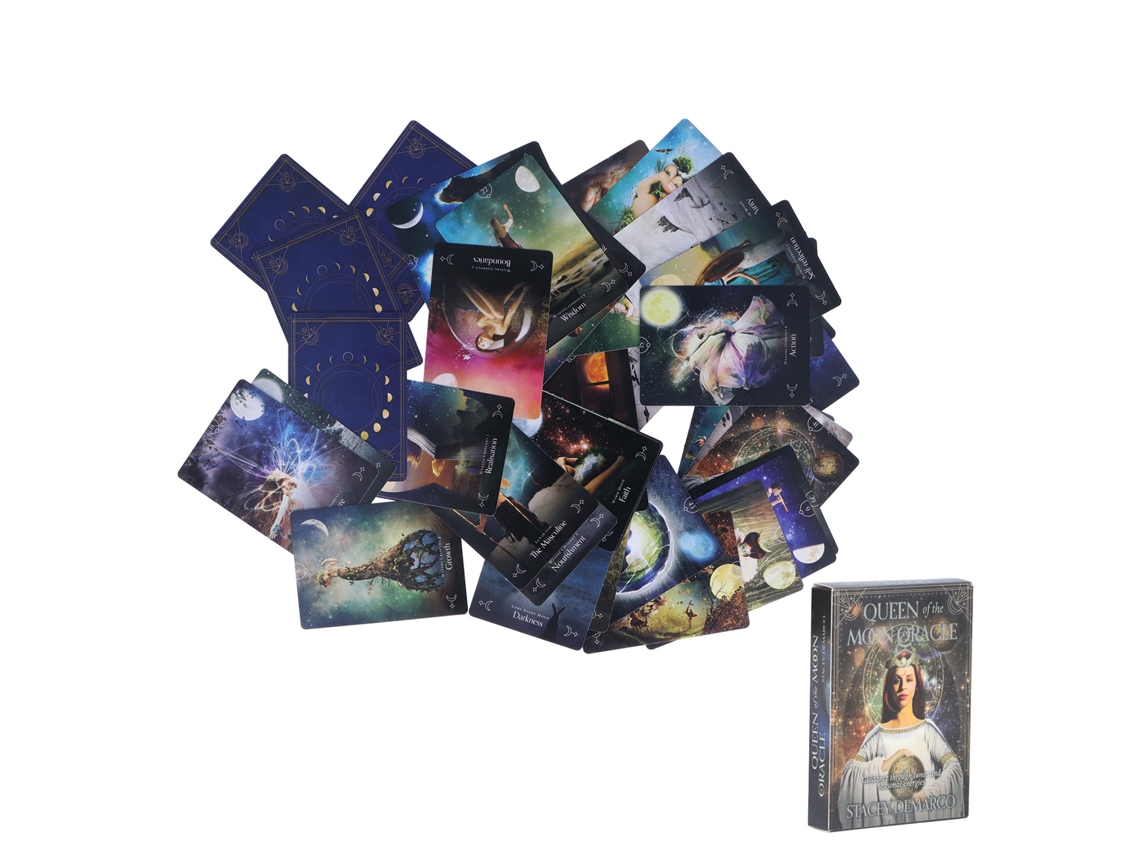 Baraja De Tarot Portátil Con Diseños Únicos Para Fiestas Y Regalos.