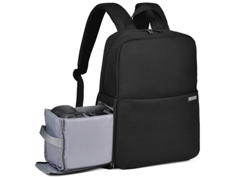 Mochila SLOWMOOSE Dslr Ombro Impermeable para Cámara Digital Laptop (Negro)