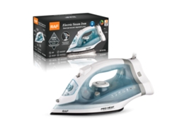 Plancha de vapor portátil inalámbrica Mdug con rociador ajustable y función multifuncional R. 1211 (azul)