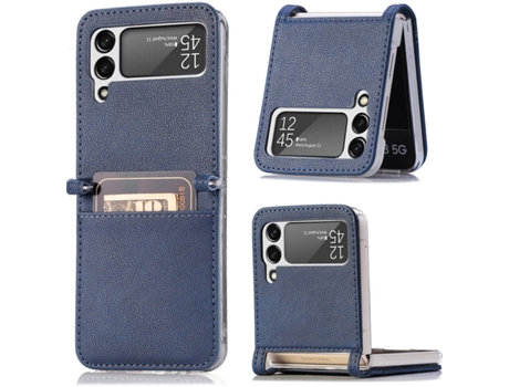 Carcasa Samsung Galaxy Z Flip 3 LOVEBABYLY Protectora Azul