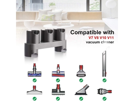 Para Dyson V7 V8 V10 V11 Adaptador de liberación rápida de bajo alcance 970790-01 accesorios para aspiradoras herramientas de limpieza del hogar