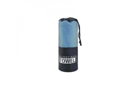 Rebe-toalla De Playa De Microfibra Para Adultos Viaje Gym Secado Rápido Absorbente Suave Portátil 76*152 Cm Azul