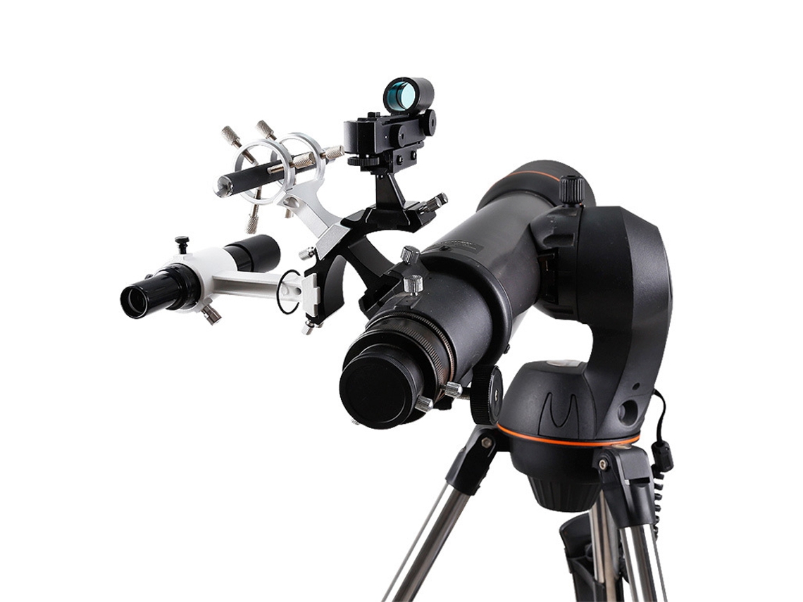 Soporte De Montaje Dovetail Para Telescopio Astronómico Con 3 Ranuras Y Láser