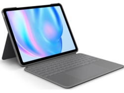 Teclado Táctil Combinado Logitech Para Ipad Air 13 (2024) Gris Oxford De