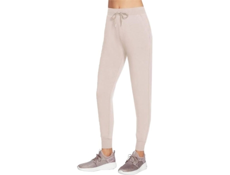 Pantalones para Mujer SKECHERS Rosa (L)