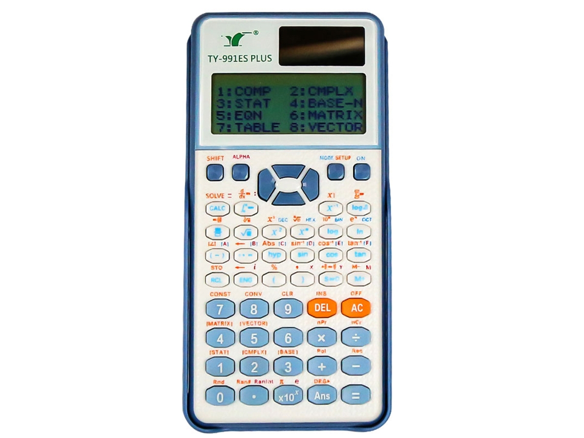 Calculadora Científica Con 417 Funciones, Pantalla De Matriz De Puntos Hd De 96*31, Doble Fuente De Alimentación. Ideal Para Estudiantes Y Profesores Universitarios. Portátil.
