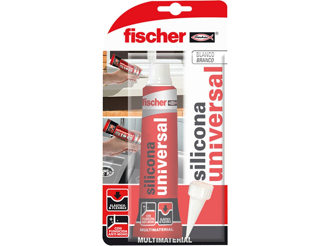 Blister de Silicona Universal Transparente 98719 FISCHER 50Ml