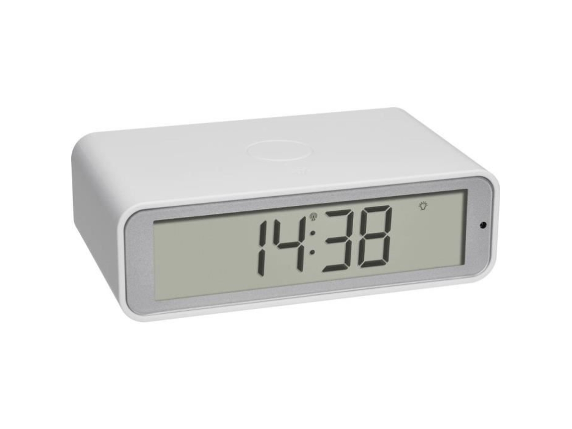 60.2560.02 Despertador radiocontrolado Blanco Hora de despertar 1 TFA DOSTMANN