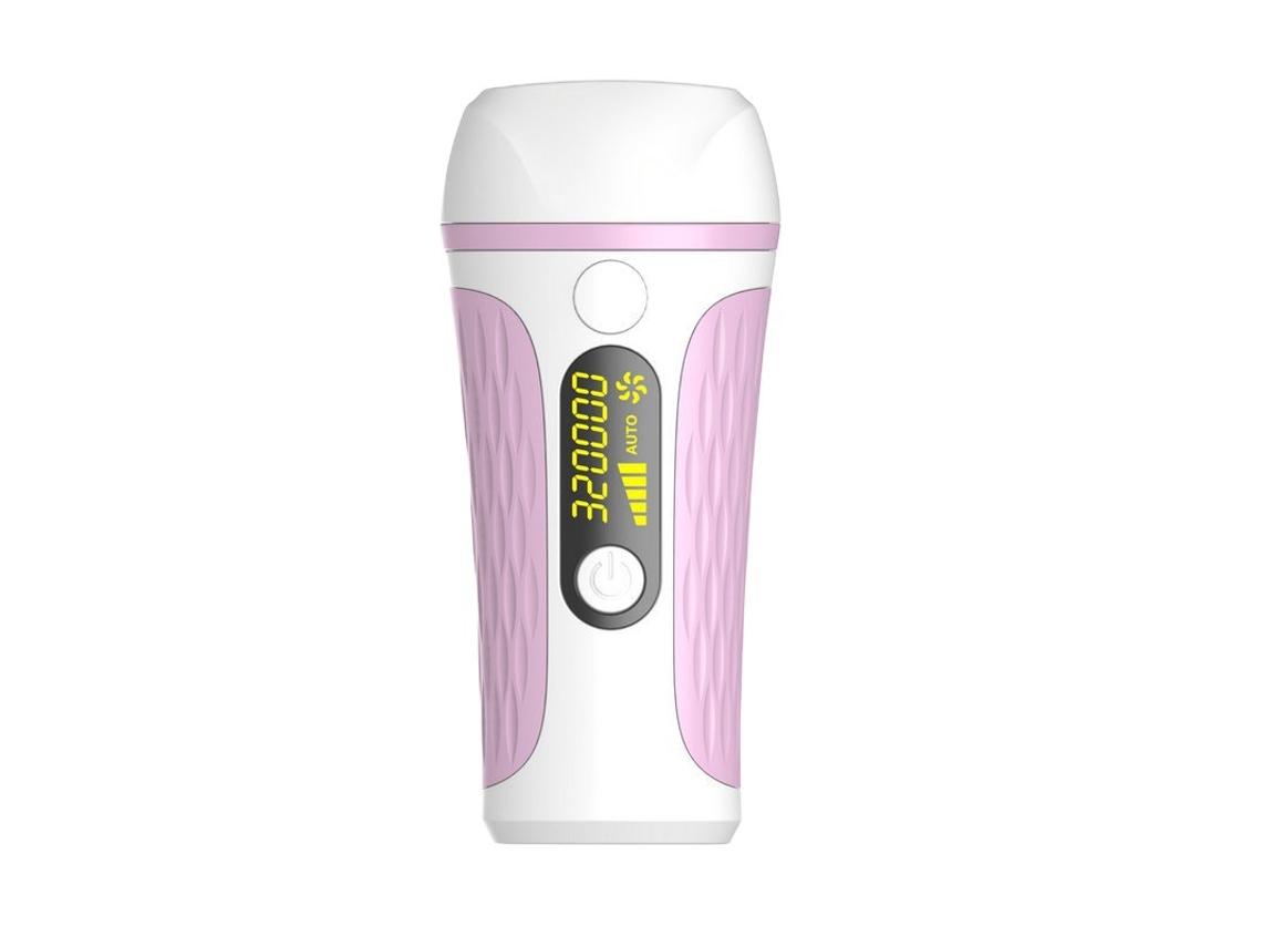 Dispositivo De Depilación Con Luz Pulsada Ipl, 500.000 Pulsos, 2 Modos, 5 Niveles De Energía, Rosa*