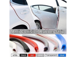 2026-protector De Bordes De Puerta De Coche Universal Resistente Al Calor Antioxidante Pvc + Metal Instalación Sin Daños 5 Metros Negro