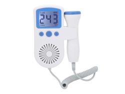 Doppler fetal doméstico, monitor cardíaco de bolsillo para Doppler de latidos cardíacos de bebés para embarazo y prueba Clearblue