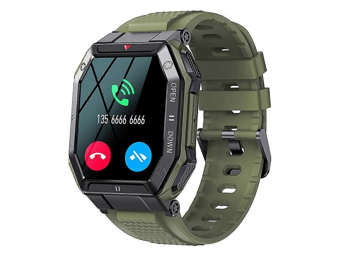 Reloj inteligente para hombre, pantalla de 1,85 pulgadas, monitor de actividad física, monitor de frecuencia cardíaca y 24 modos deportivos Ly Ebike