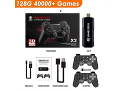 Consola De Juegos 4/2 Gamepad 4k Gd10 Game Stick Salida Hd Tv Game Stick 2.4g Consola De Videojuegos Portátil De Doble Asa Para Simuladores