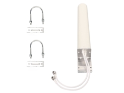 Antena Omnidireccional Exterior 4g/5g De 18 Dbi Y 100 W, Resistente Al Agua, Para Entornos Marinos Y Exteriores.