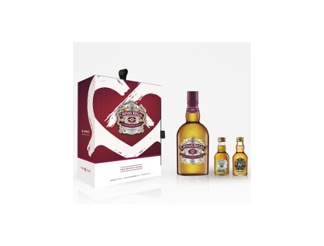 Estuche Chivas Regal 12 Años Mas 2 Miniaturas CHIVAS BROTHERS