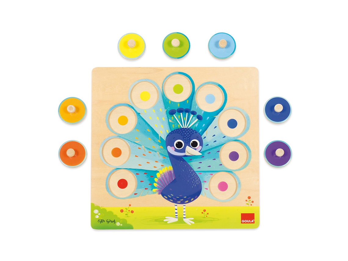 Puzzles DISET Pavo Real Goula