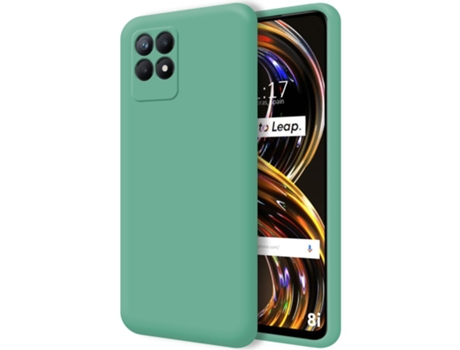 Carcasa Realme 8i TUMUNDOSMARTPHONE Silicona Líquida Verde