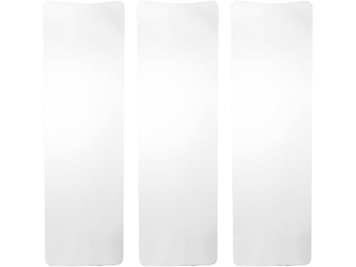 Conjunto De 3 Paletas Transparentes Para Extensões De Cabelo