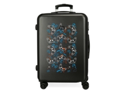 Maleta de Viaje Mediana ROLL ROAD ABS Roll Road Gamers Niño Negro (46x65x23cm - 56 L)
