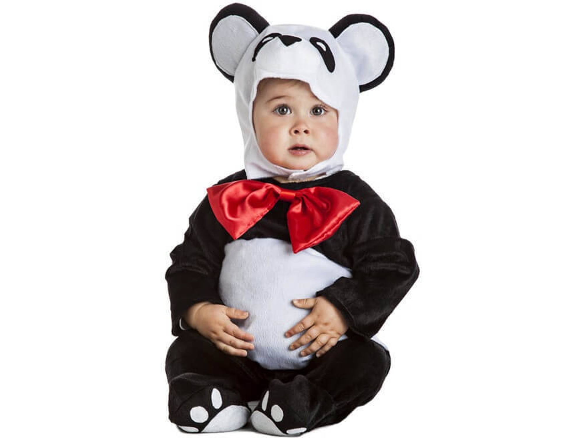 Disfraz de Bebé DISFRAZZES Oso Panda (Talla: 0 a 6 meses)
