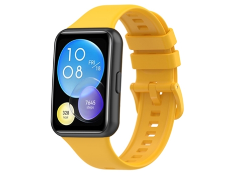 Correa de Silicona para Huawei Watch Fit 2/Fit 2 Active/Classic/Elegant - amarillo