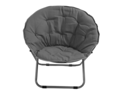 Silla Plegable Redonda Extragrande Acolchada, Silla Tipo Luna, Silla Plegable Suave, Estable Y Portátil Para Camping,