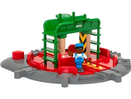 Jogo de Mesa BRIO Turntable & Figure (3 Anos)