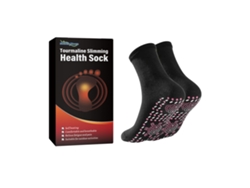 Calcetines de masaje autocalentables (2 pares) para esquí, calefacción y protección contra el frío.