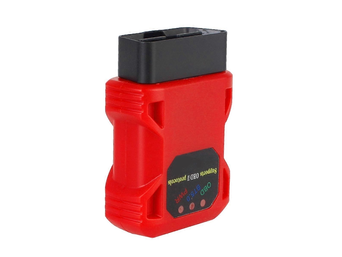 Mini detector de automóviles Bluetooth V011 Bluetooth 5.0 Rojo Nostalgia88