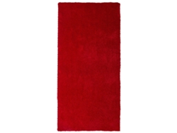Alfombra BELIANI Demre de Poliéster Rojo 80x150