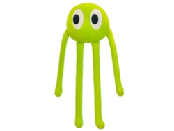 Peluche De Pulpo, Almohada Suave, Forma Adorable, 4 Patas, Verde, 90 Cm, 480 G