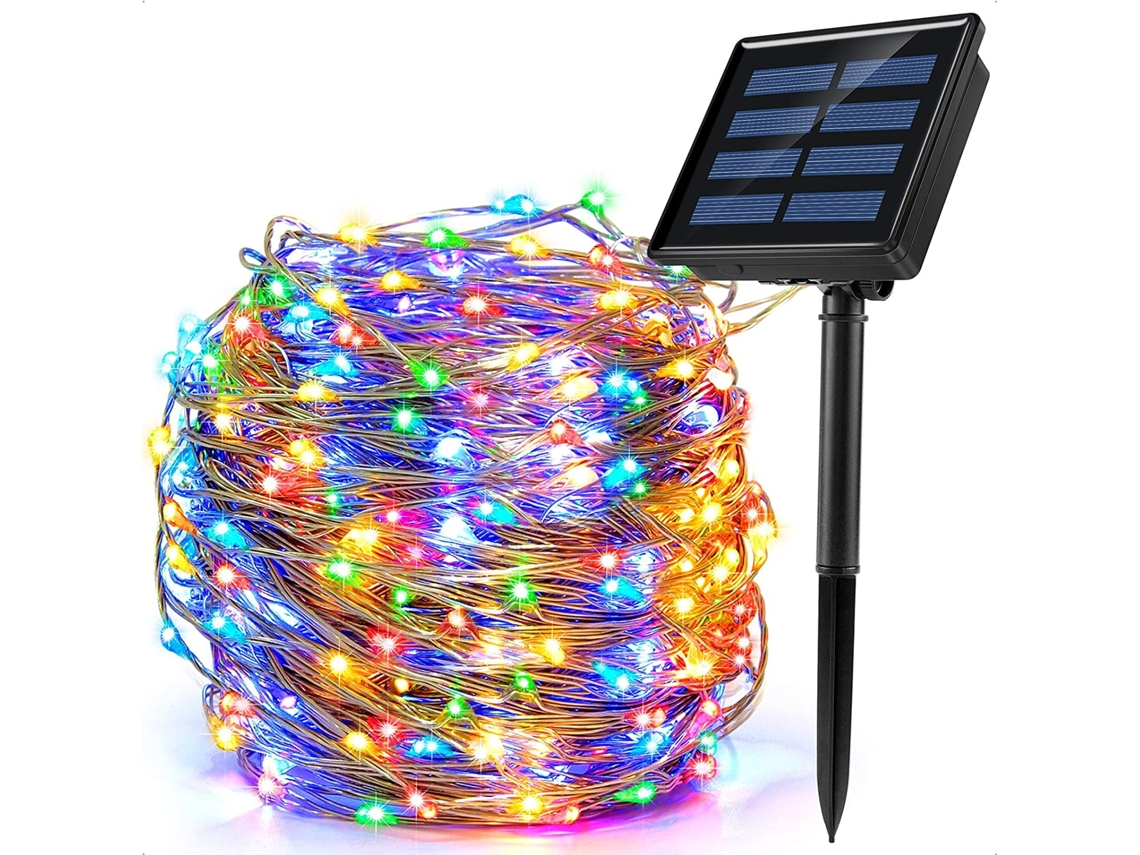 Luz Exterior Solar Led à Prova de Àgua (22 m - 8 Modos - Ip65)