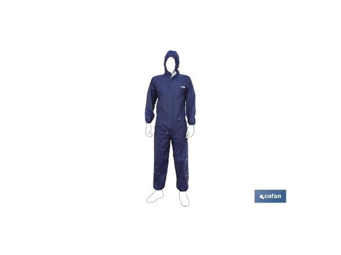 Buzo c/capucha tipo 4, 5 y 6 blanco talla m