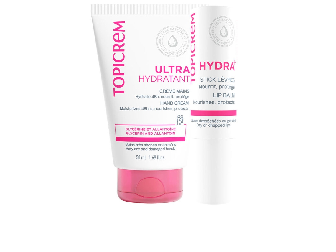 Set de cosméticos femeninos Topicrem UH (Crema de manos unisex 50 ml)