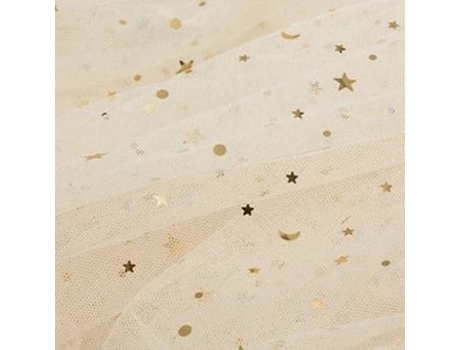 Tela De Tul De Malla De Punto Para Coser La Decoración De La Casa Colorida Y Coloreada (2 - 45X135 Cm 0.5 Yardas)