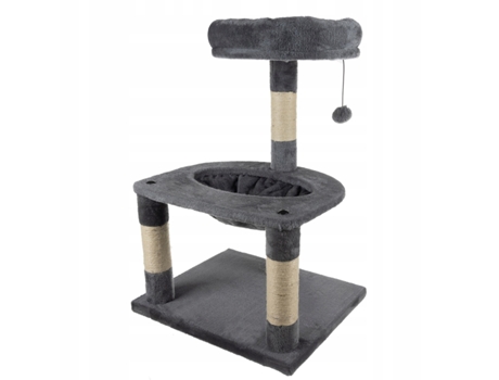 Rascador para gatos, 71 cm - gris