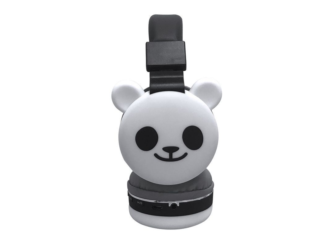 Auriculares Inalámbricos Para Que Los Niños Estudien, Auriculares Estéreo Supraaurales, Color Blanco Panda.
