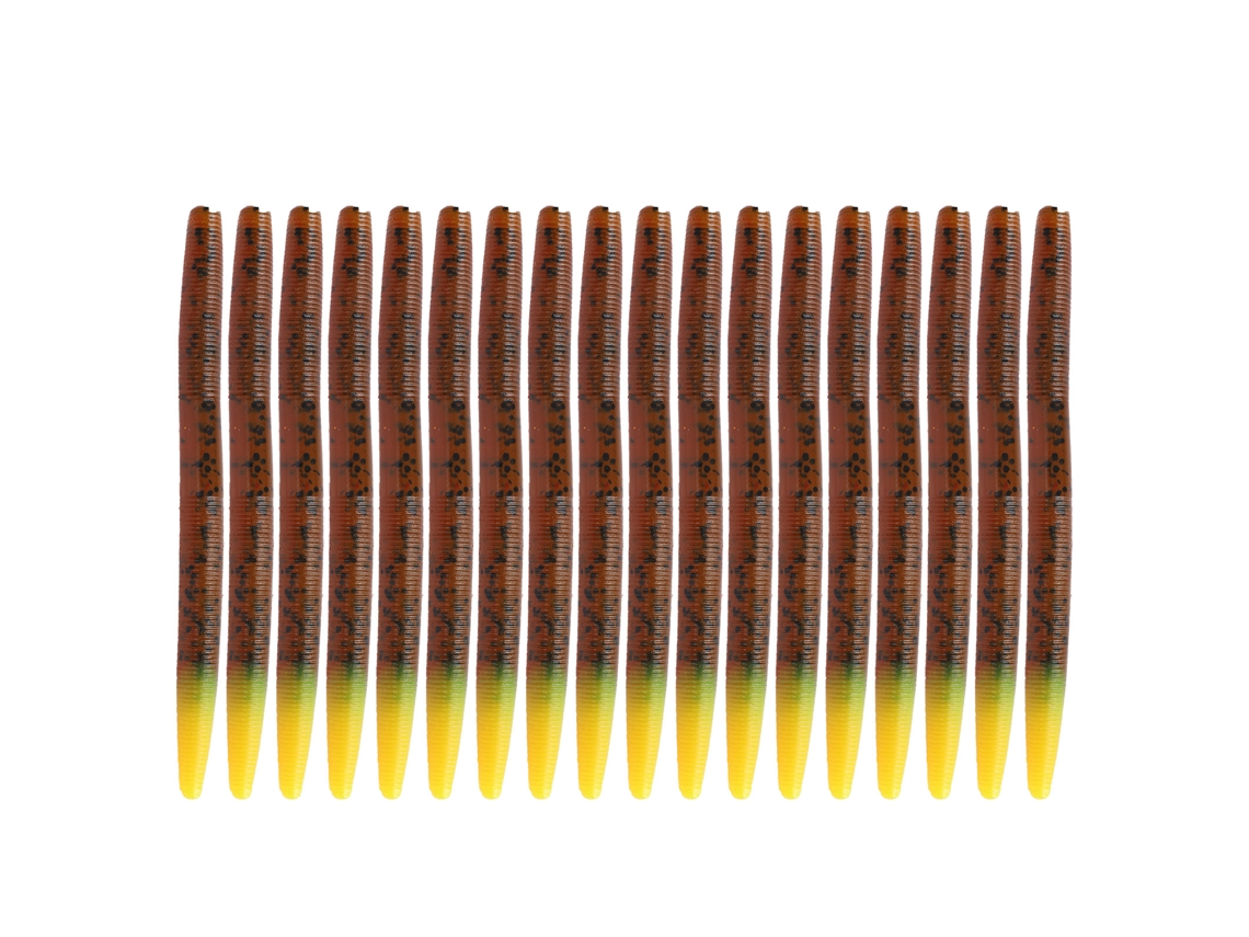 Danu26-3set Cebo De Lure De Gusano Artificial Silicona Suave Forma Simulation Accesorio De Pesca 4