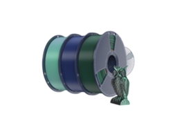 Filamento para impresora 3D, efecto bicolor, duradero y flexible, mezcla de colores, 10 OEM