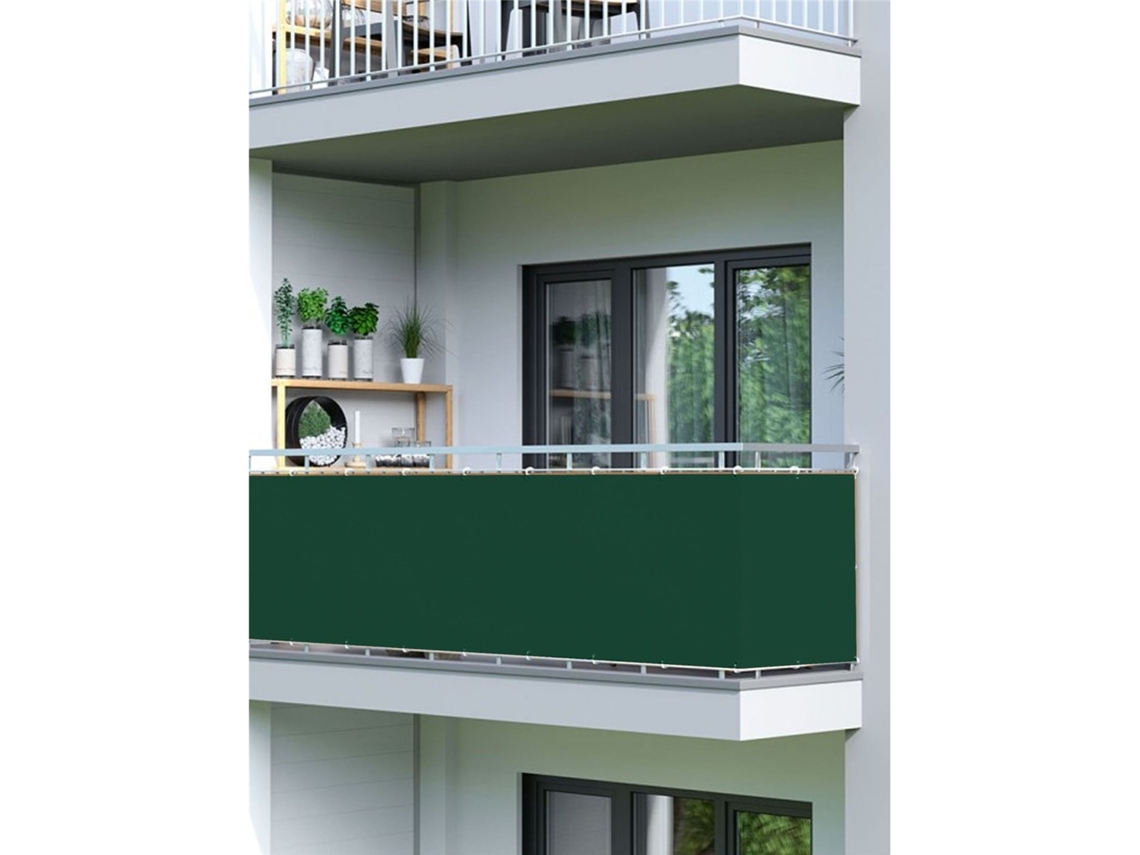 Malla Balcon Verde 0,9 X 5 Metros