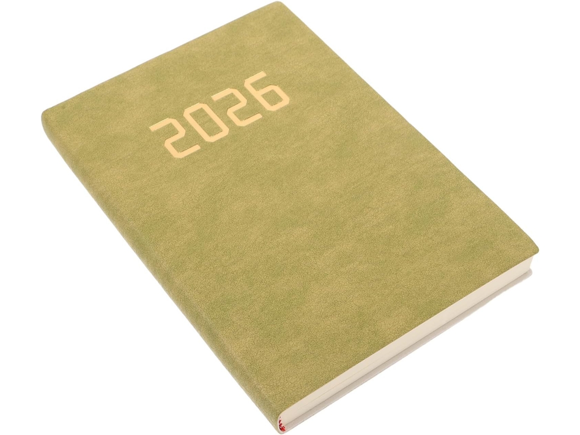 Agenda Con Cubierta De Poliuretano, Páginas Rayadas, Planificador Diario Detallado, Agenda Escolar.
