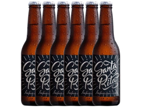 Cerveza BARCELONA BEER Santa Rita Lager 0.33L (6 unidades)