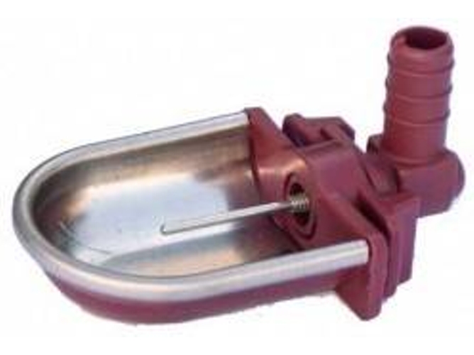 Bebedero para Conejos COPELE Tubo Flexible (Rosa - Acero Inoxidable)
