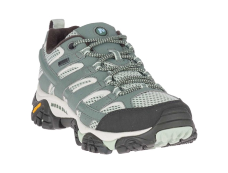 Zapatillas de Mujer para Caminar MERRELL Moab Goretex Cinzento Verde (40)