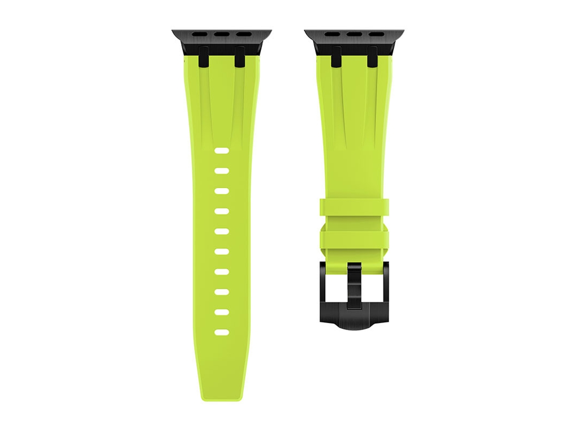Correa verde fluorescente XIAOMOYU para Apple Watch (38/40/41 mm)