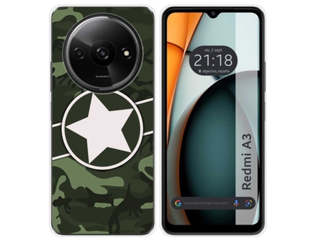Funda para Xiaomi Redmi A3 01 TUMUNDOSMARTPHONE Silicona Multicolor