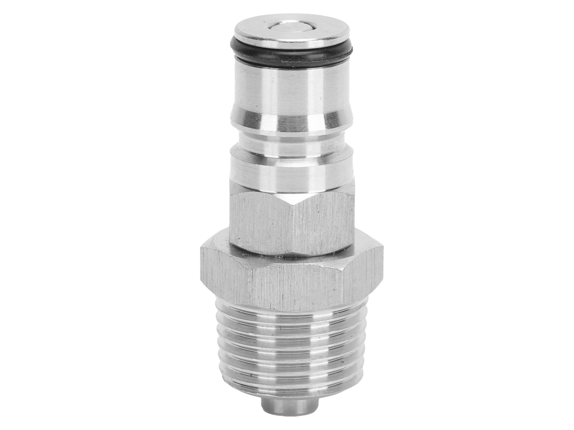 Pasador De Bloqueo De Bola Con Rosca Npt De 1/2" Para Accesorios De Elaboración De Cerveza Casera Corny Keg, Acero Inoxidable
