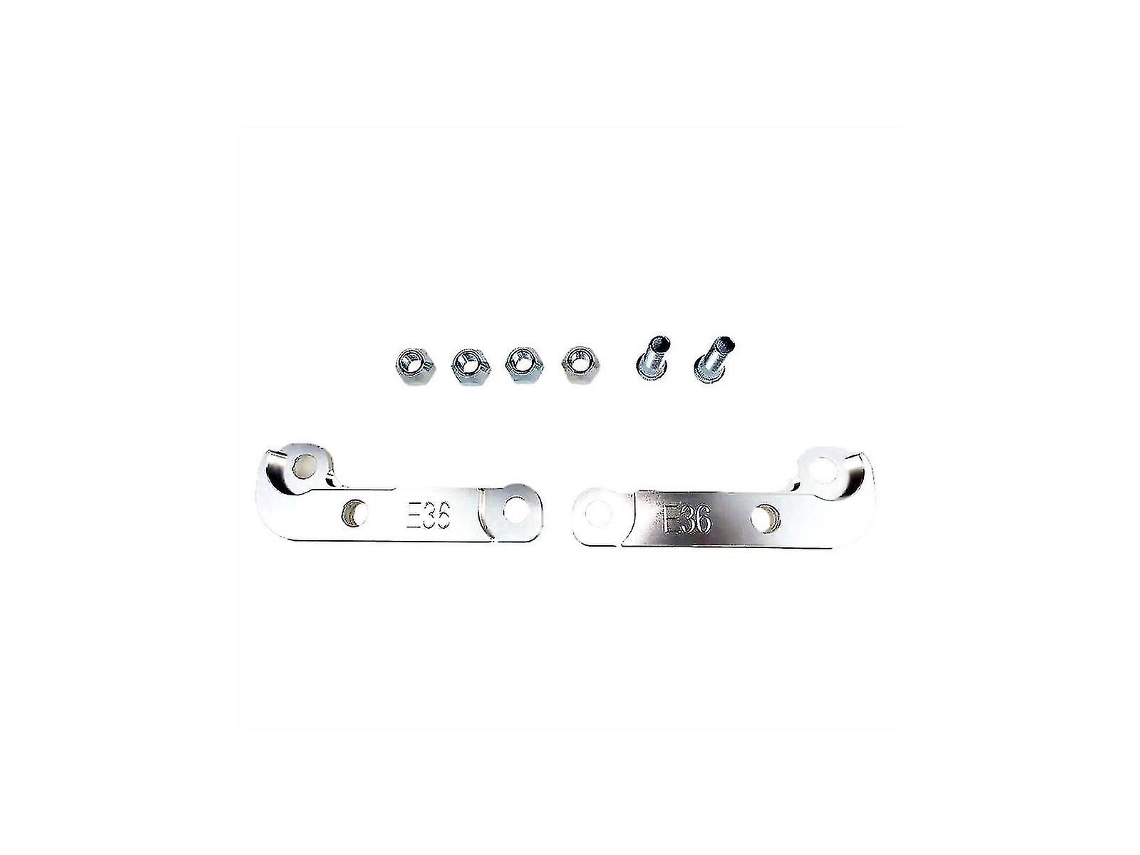 Adaptador de bloqueo de volante plateado para coche, adaptador de bloqueo de volante, adaptador de ángulo de dirección para E36 Yuhao Hengjian